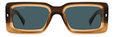 DSQUARED2 D2 0142/S Brown Ochre/Blue #colour_brown-ochre-blue