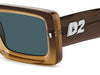 DSQUARED2 D2 0142/S Brown Ochre/Blue #colour_brown-ochre-blue