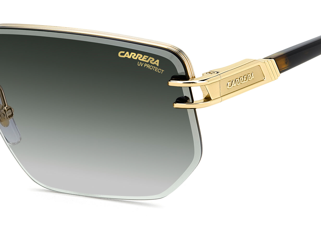 Carrera 1070/S Gold Brown Havana/Green Shaded Gradient #colour_gold-brown-havana-green-shaded-gradient