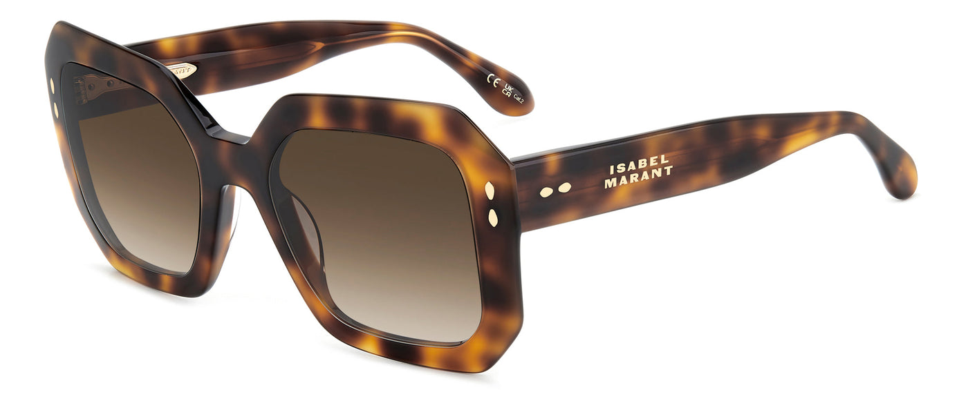 Isabel Marant IM 0190/G/S Brown Havana/Brown Shaded Gradient #colour_brown-havana-brown-shaded-gradient