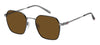 Tommy Hilfiger TH2133/S Matte Black Ruthenium/Brown #colour_matte-black-ruthenium-brown