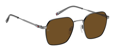 Tommy Hilfiger TH2133/S Matte Black Ruthenium/Brown #colour_matte-black-ruthenium-brown