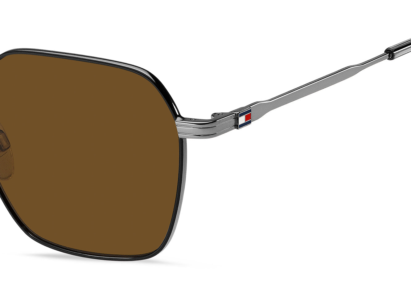 Tommy Hilfiger TH2133/S Matte Black Ruthenium/Brown #colour_matte-black-ruthenium-brown