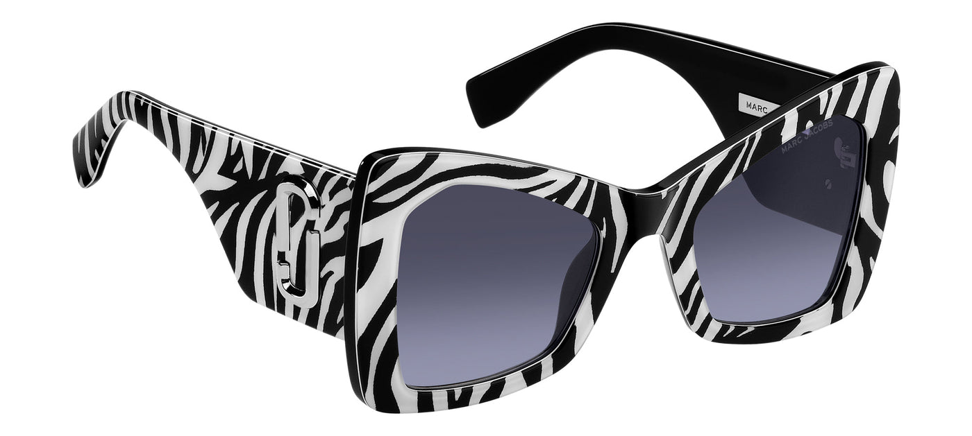 Marc Jacobs Marc 761/S Pattern Black White/Grey Azure Gradient #colour_pattern-black-white-grey-azure-gradient