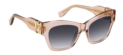 Marc Jacobs Marc 762/S Nude/Dark Grey Shaded Gradient #colour_nude-dark-grey-shaded-gradient