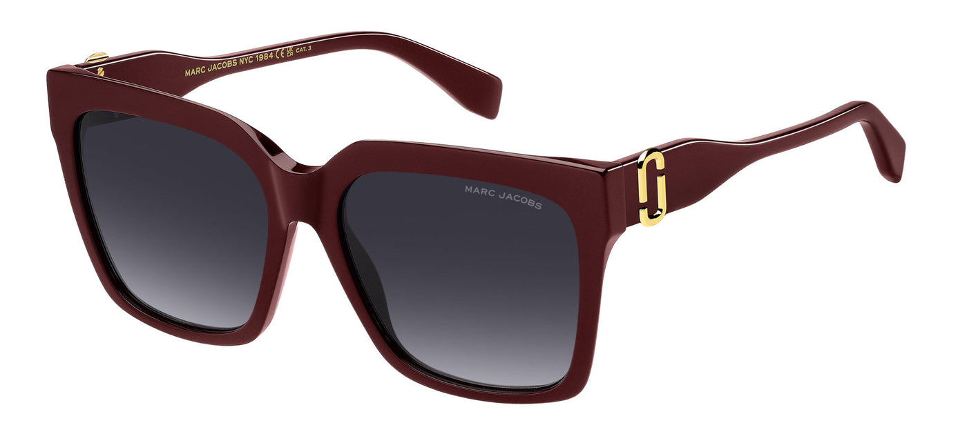 Marc Jacobs Marc 764/S Burgundy/Dark Grey Shaded Gradient #colour_burgundy-dark-grey-shaded-gradient