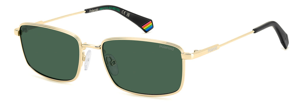 Polaroid PLD 6227/S/X Gold/Green Polarised #colour_gold-green-polarised