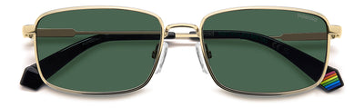 Polaroid PLD 6227/S/X Gold/Green Polarised #colour_gold-green-polarised