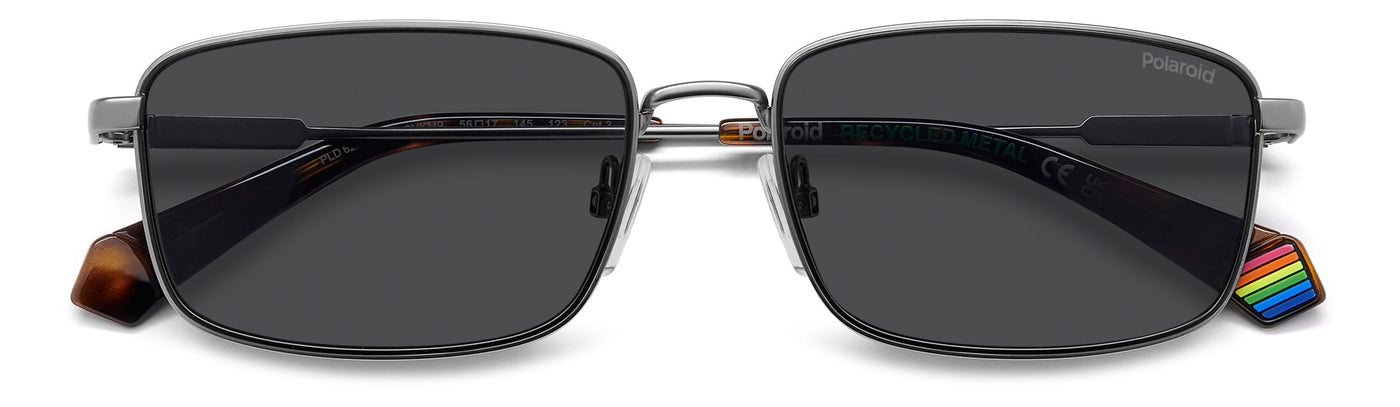 Polaroid PLD 6227/S/X Matte Ruthenium Black/Grey Polarised #colour_matte-ruthenium-black-grey-polarised