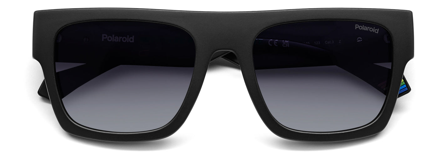 Polaroid PLD 6224/S/X Matte Black/Grey Shaded Polarised #colour_matte-black-grey-shaded-polarised