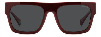 Polaroid PLD 6224/S/X Burgundy/Grey Polarised #colour_burgundy-grey-polarised