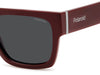 Polaroid PLD 6224/S/X Burgundy/Grey Polarised #colour_burgundy-grey-polarised