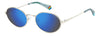 Polaroid PLD 6228/S/X Palladium/Blue Polarised Mirror #colour_palladium-blue-polarised-mirror