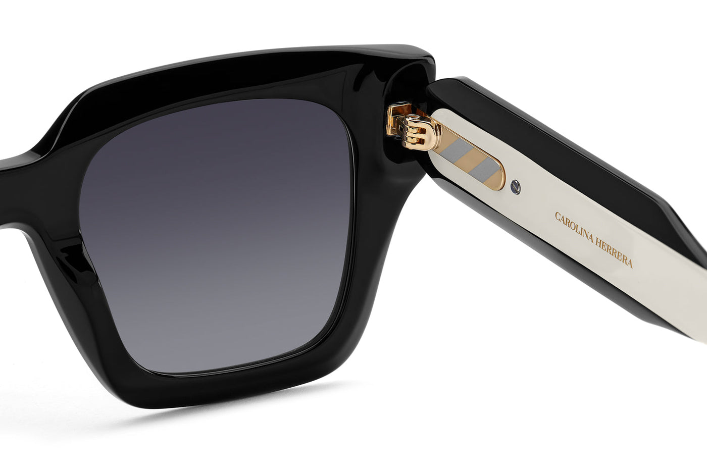 Carolina Herrera HER 0255/S Black/Dark Grey Shaded Gradient #colour_black-dark-grey-shaded-gradient