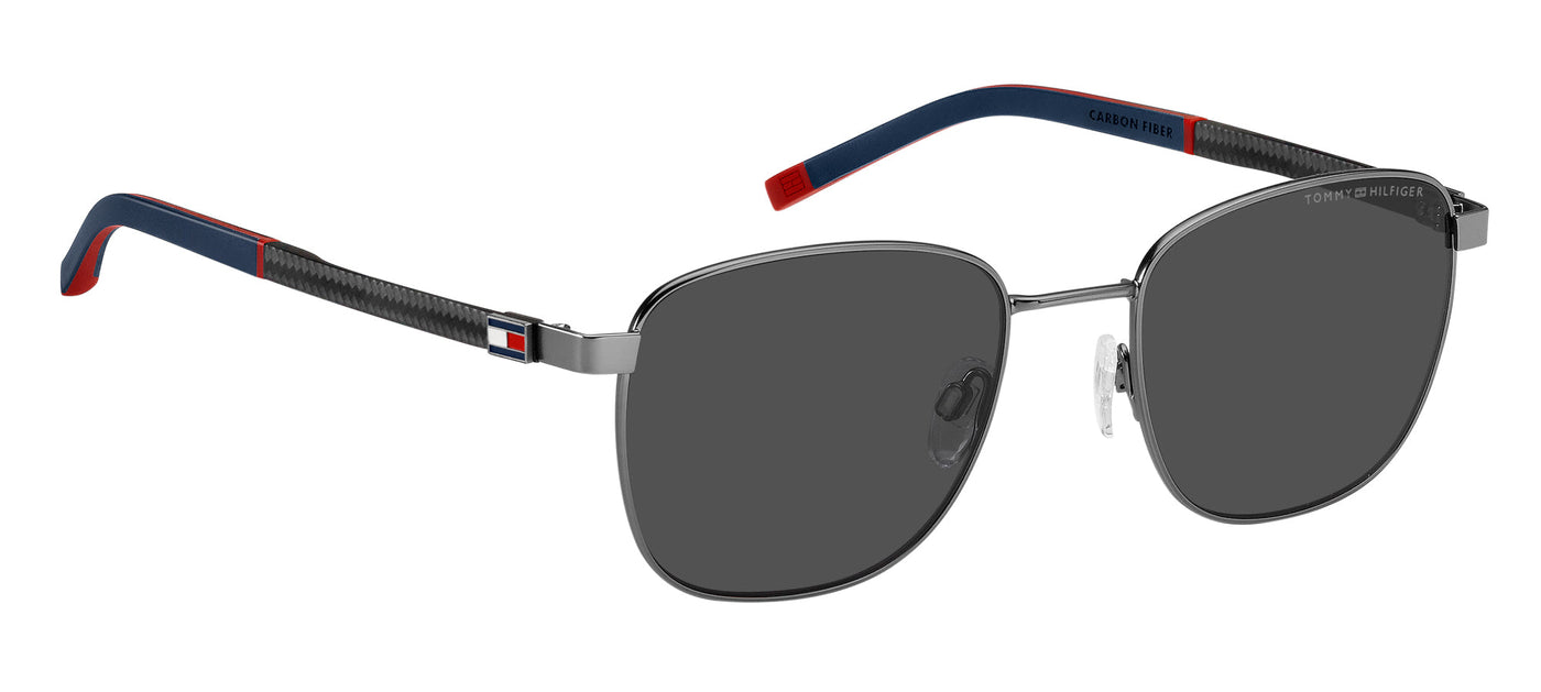 Tommy Hilfiger TH2138/S Dark Ruthenium Blue/Grey #colour_dark-ruthenium-blue-grey