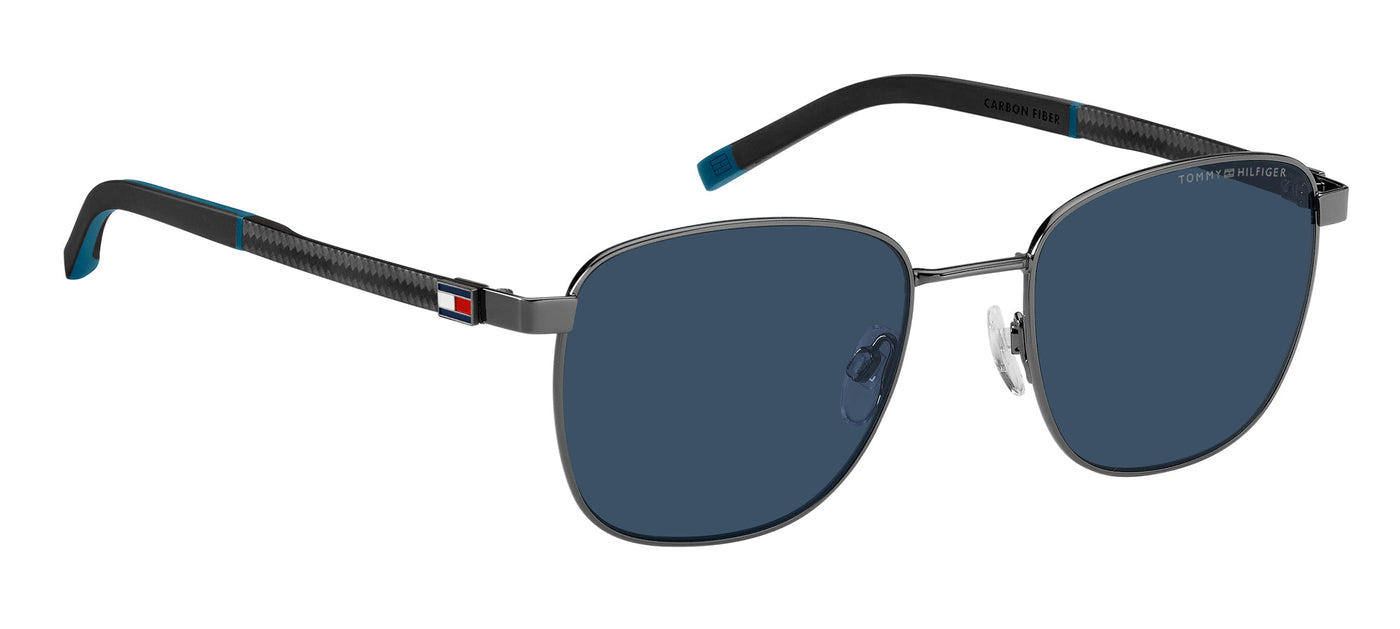 Tommy Hilfiger TH2138/S Dark Ruthenium/Blue #colour_dark-ruthenium-blue