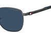 Tommy Hilfiger TH2138/S Dark Ruthenium/Blue #colour_dark-ruthenium-blue