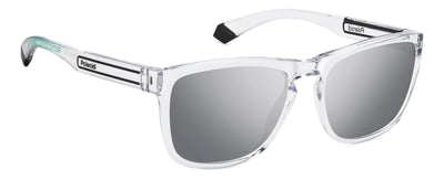 Polaroid PLD 2161/S Crystal/Grey Silver Polarised Mirror #colour_crystal-grey-silver-polarised-mirror