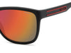 Polaroid PLD 2161/S Black Red/Red Multilayer Polarised #colour_black-red-red-multilayer-polarised