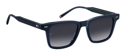 Tommy Hilfiger TH2127/S Blue/Dark Grey Shaded Gradient #colour_blue-dark-grey-shaded-gradient