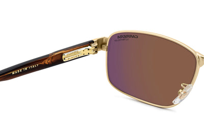 Carrera C Flex 09/G/S Matte Gold/Gold High Contrast Polarised #colour_matte-gold-gold-high-contrast-polarised