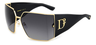 DSQUARED2 D2 0154/S Rose Gold/Dark Grey Shaded Gradient #colour_rose-gold-dark-grey-shaded-gradient