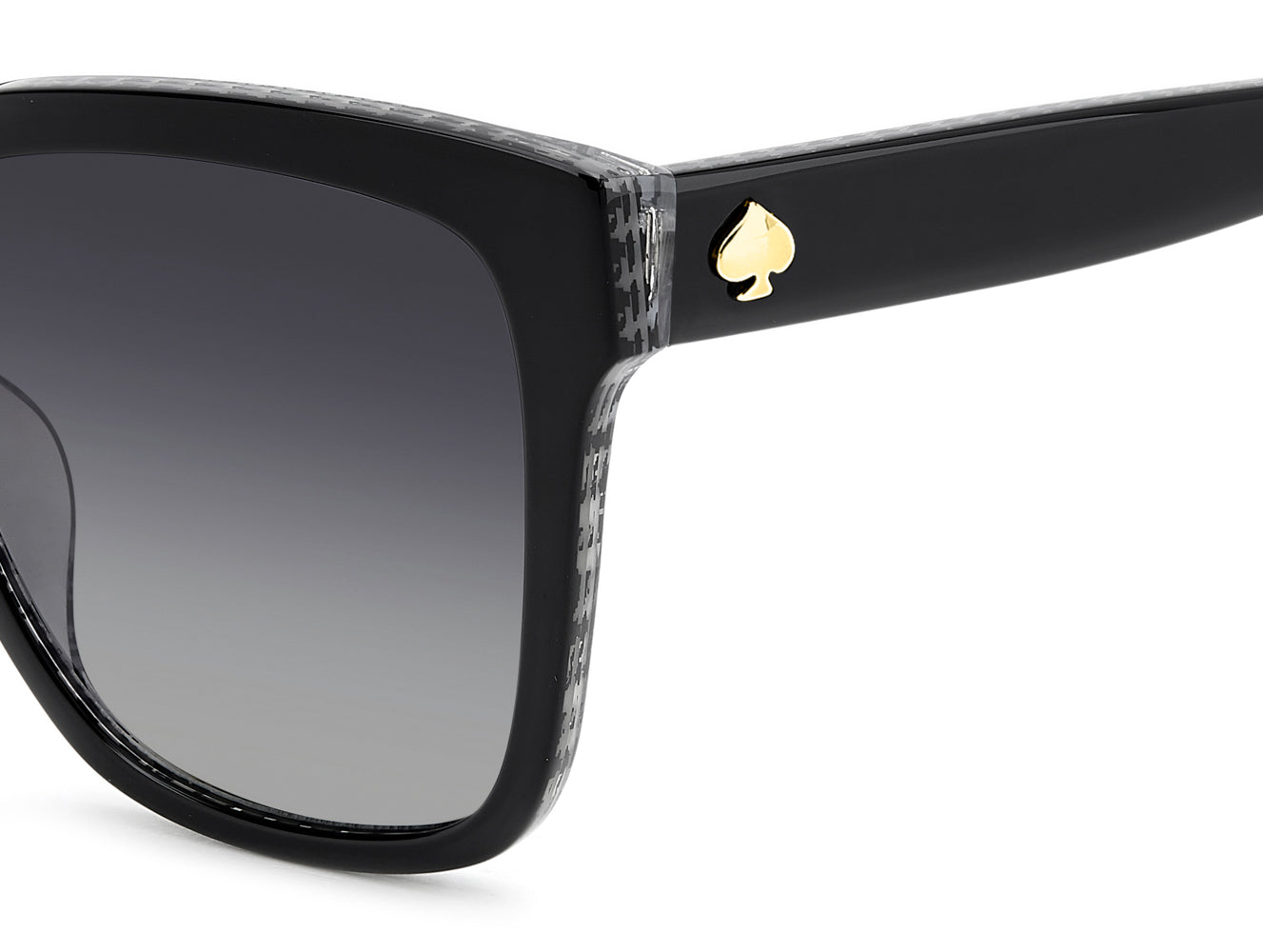 Kate Spade KS Kiya 2/G/S Black Pattern White/Grey Shaded Polarised Gradient #colour_black-pattern-white-grey-shaded-polarised-gradient