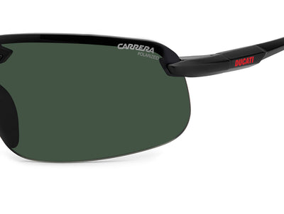 Carrera Ducati Carduc 043/S Matte Black/Green Polarised #colour_matte-black-green-polarised