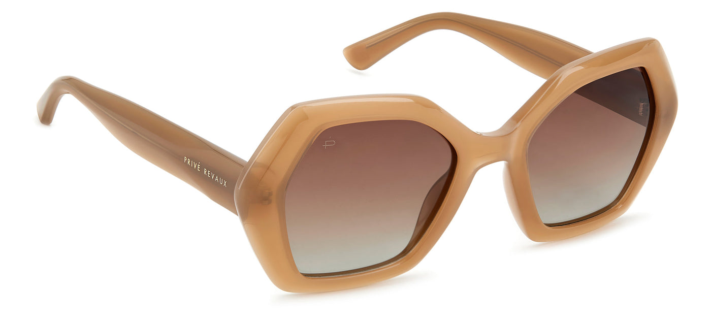 Prive Revaux Vero Beach/S Brown Nude/Brown Shaded Polarised #colour_brown-nude-brown-shaded-polarised