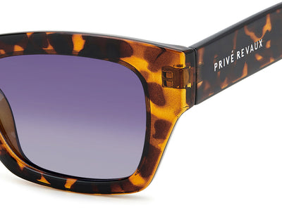 Prive Revaux Cocoa Beach/S Havana/Violet Shaded Polarised Gradient #colour_havana-violet-shaded-polarised-gradient