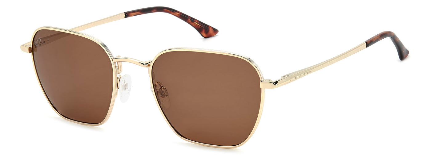 Prive Revaux Timber/S Gold Brown/Bronze Polarised #colour_gold-brown-bronze-polarised