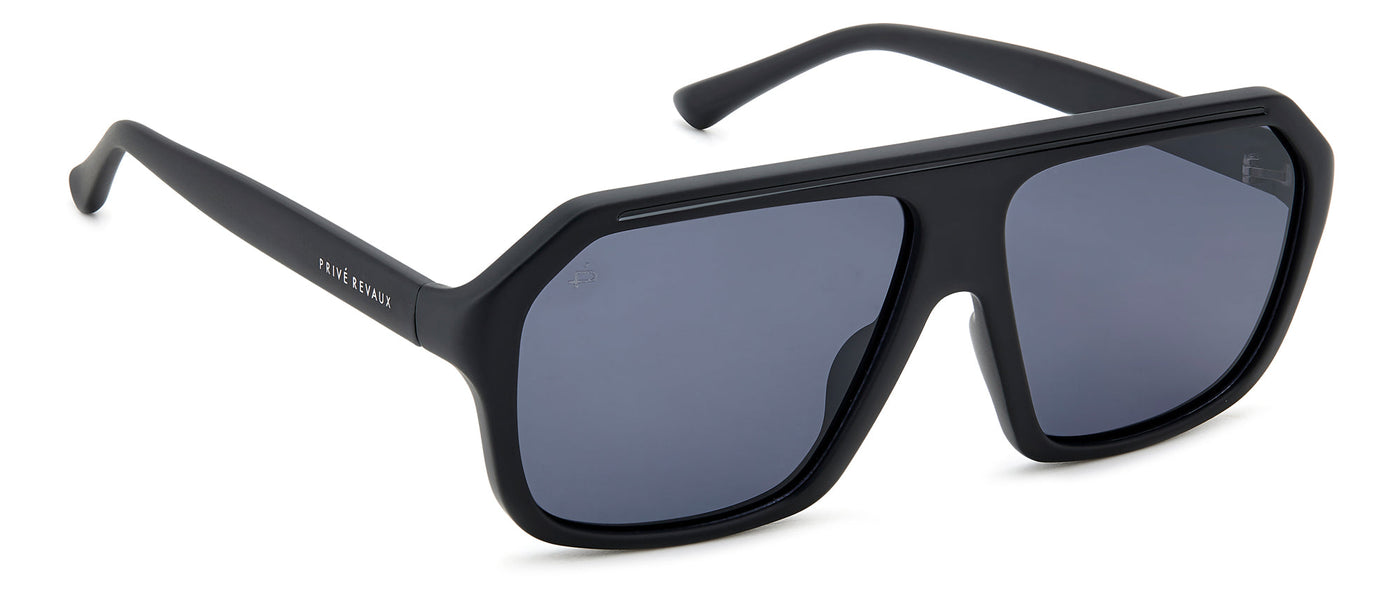 Prive Revaux Clevelander/S Matte Black/Grey Polarised #colour_matte-black-grey-polarised