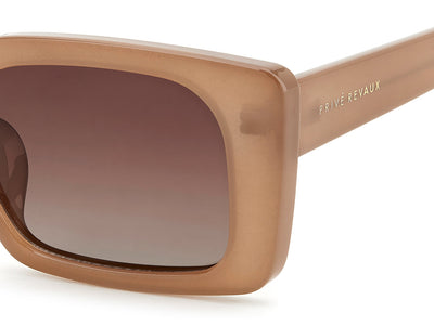 Prive Revaux Playa Linda/S Brown Nude/Brown Shaded Polarised Gradient #colour_brown-nude-brown-shaded-polarised-gradient