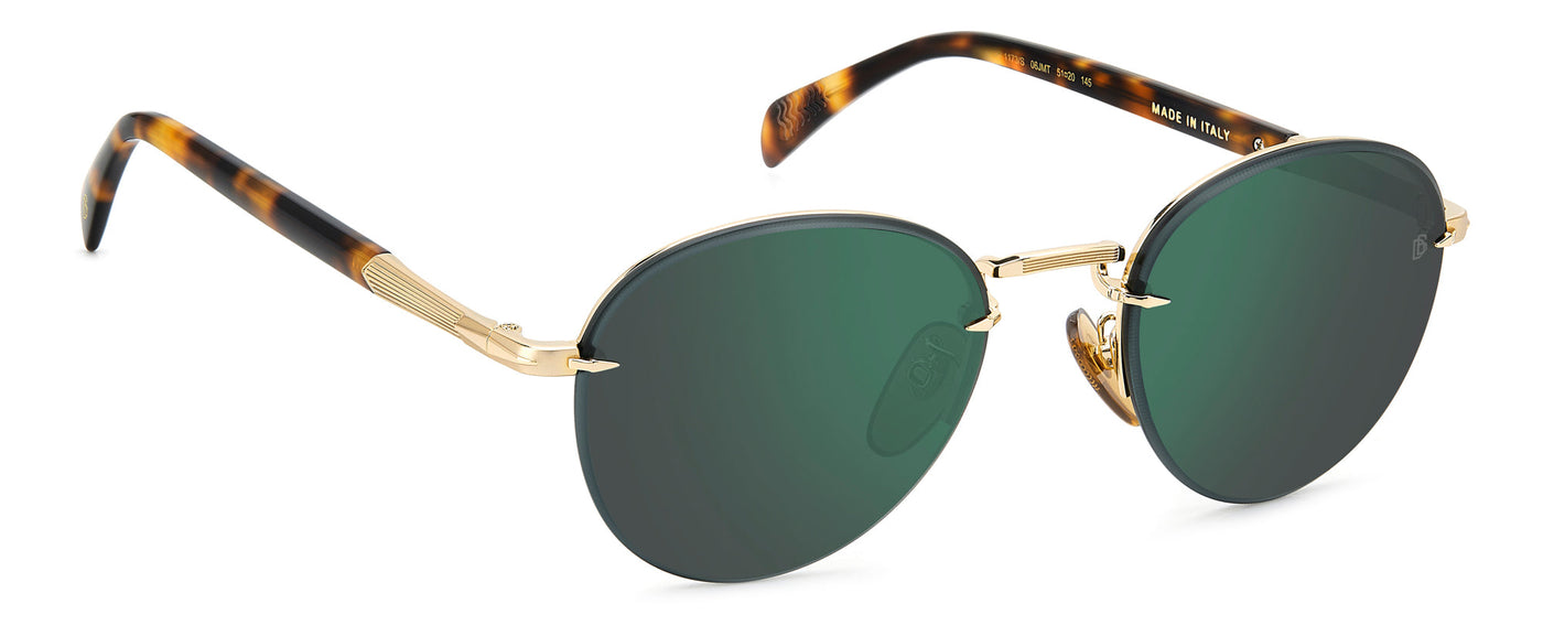 David Beckham DB1173/S Gold/Green Mirror #colour_gold-green-mirror