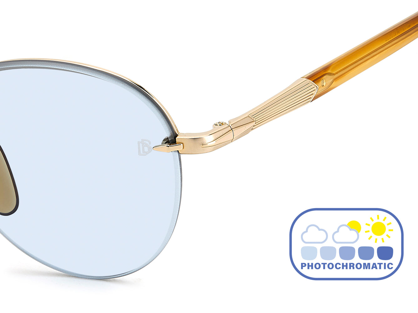 David Beckham DB1173/S Gold/Azure Photochromic #colour_gold-azure-photochromic