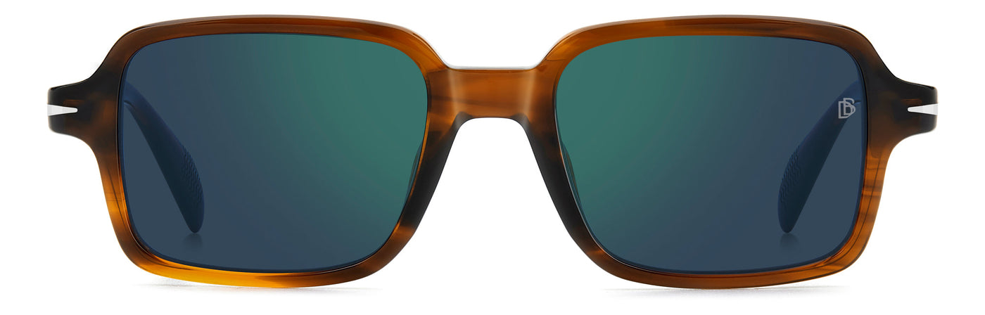 David Beckham DB1179/S Brown/Green Mirror #colour_brown-green-mirror