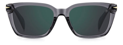 David Beckham DB7135/F/S Grey/Green Mirror #colour_grey-green-mirror