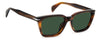 David Beckham DB7135/F/S Brown/Green #colour_brown-green