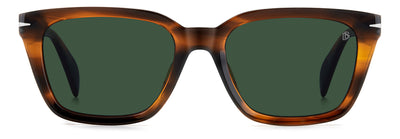 David Beckham DB7135/F/S Brown/Green #colour_brown-green