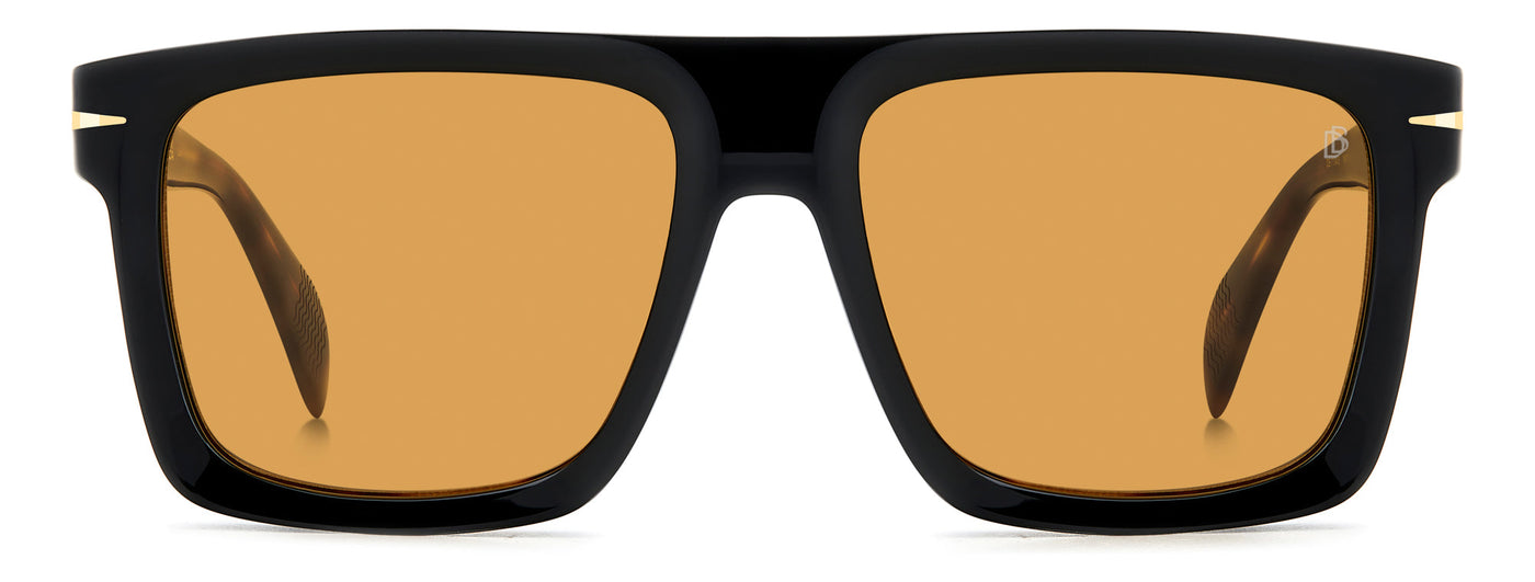 David Beckham DB7134/S Black/Orange Hight Contrast #colour_black-orange-hight-contrast