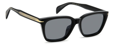 David Beckham DB7135/F/S Black-Gold/Grey #colour_black-gold-grey