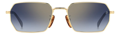 David Beckham DB1174/S Gold/Blue Shaded Gold Gradient Mirror #colour_gold-blue-shaded-gold-gradient-mirror