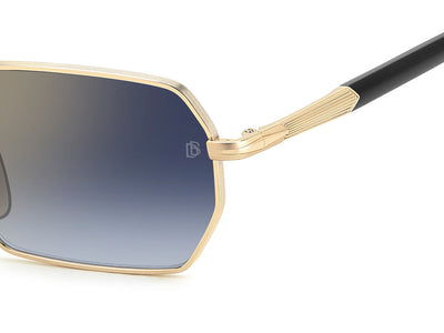 David Beckham DB1174/S Gold/Blue Shaded Gold Gradient Mirror #colour_gold-blue-shaded-gold-gradient-mirror