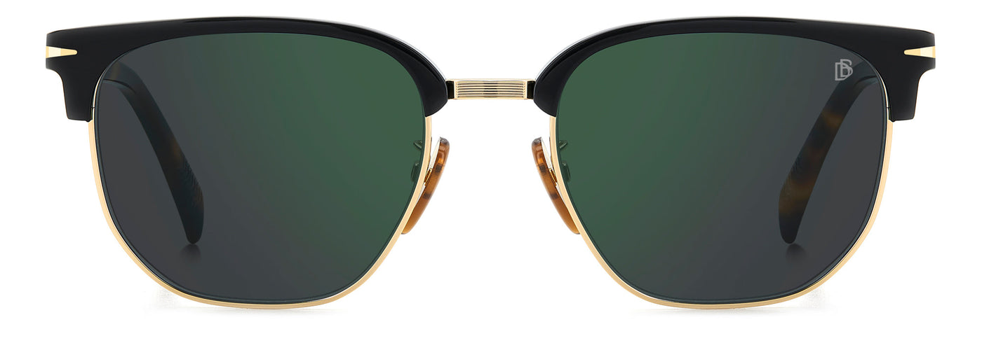 David Beckham DB1176/G/S Black/Green Mirror #colour_black-green-mirror