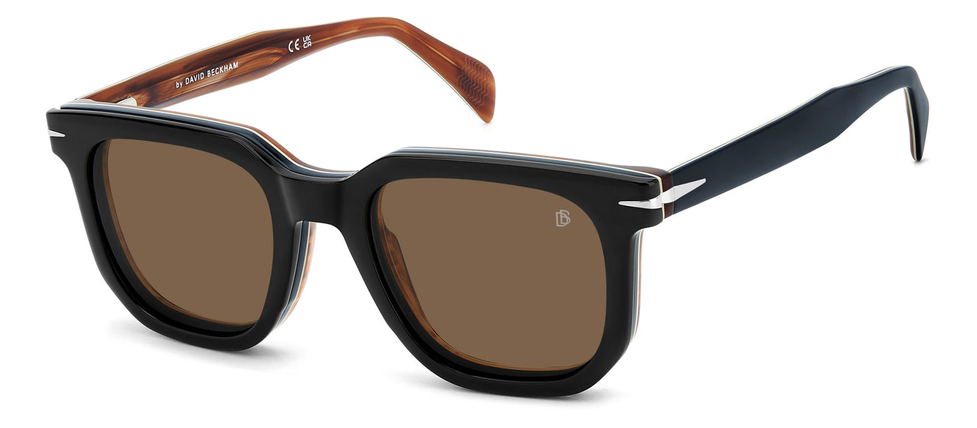 David Beckham DB7143/C Blue/Bronze Polarised #colour_blue-bronze-polarised