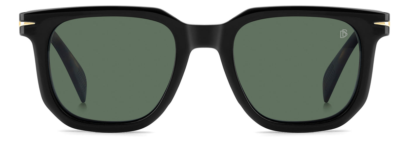 David Beckham DB7143/C Black/Green Polarised #colour_black-green-polarised