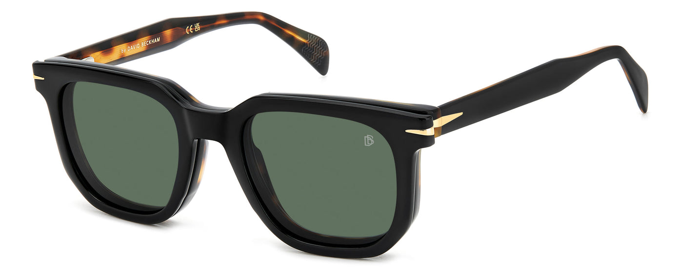 David Beckham DB7143/C Black/Green Polarised #colour_black-green-polarised