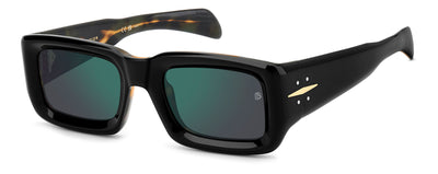 David Beckham DB7131/S Black/Green Mirror #colour_black-green-mirror