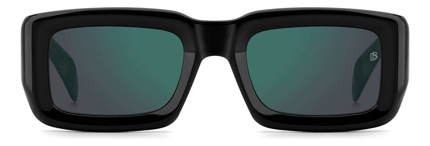 David Beckham DB7131/S Black/Green Mirror #colour_black-green-mirror