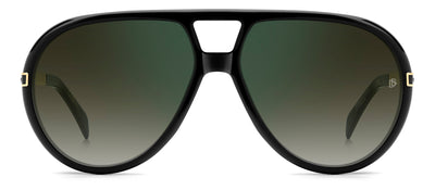 David Beckham DB99/Voyager Black/Green shaded Green Gradient Mirror #colour_black-green-shaded-green-gradient-mirror